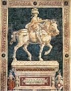 Andrea del Castagno Equestrian Statue of Niccolo da Tolentino Spain oil painting artist